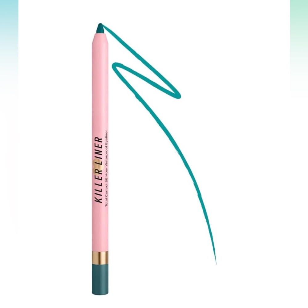 💎 Too Faced Killer Liner 36 Hour Waterproof Gel Eyeliner Killer Turquoise New